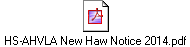 HS-AHVLA New Haw Notice 2014.pdf