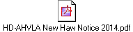 HD-AHVLA New Haw Notice 2014.pdf
